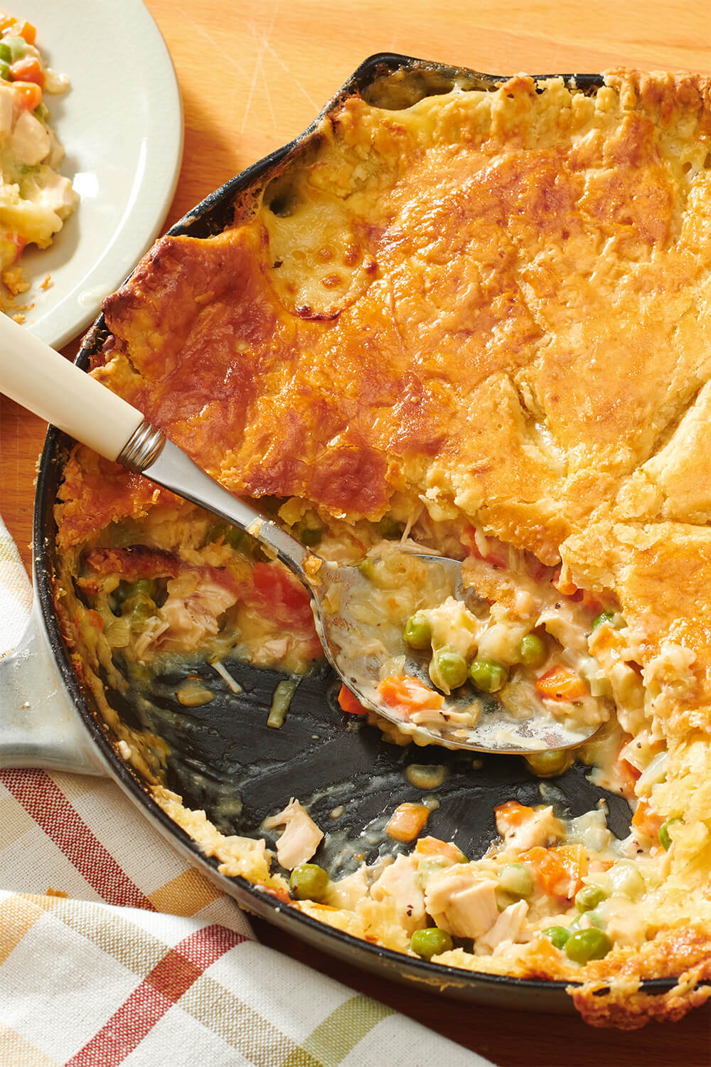 Skillet Chicken Pot Pie